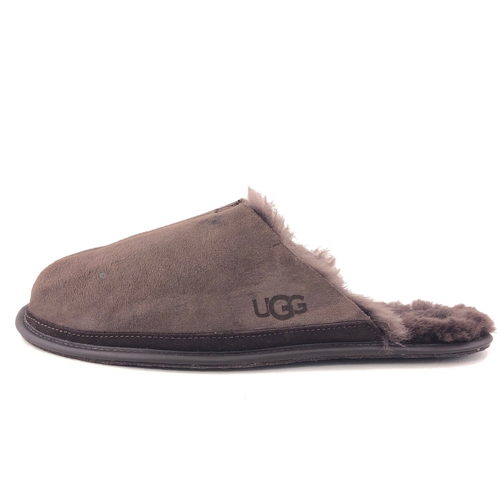 UGG Hyde Scuff Suede Winter Slippers 12